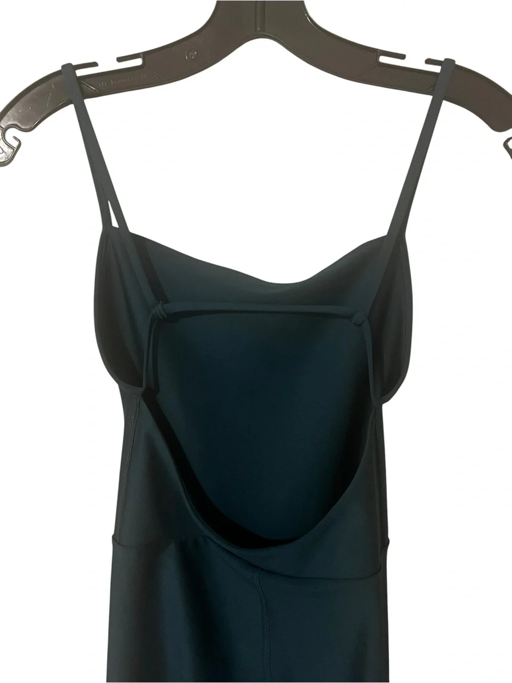 Alo Yoga Airlift Onesie Teal Blue Open Back Flare Leg Jumpsuit XXS Athleisure